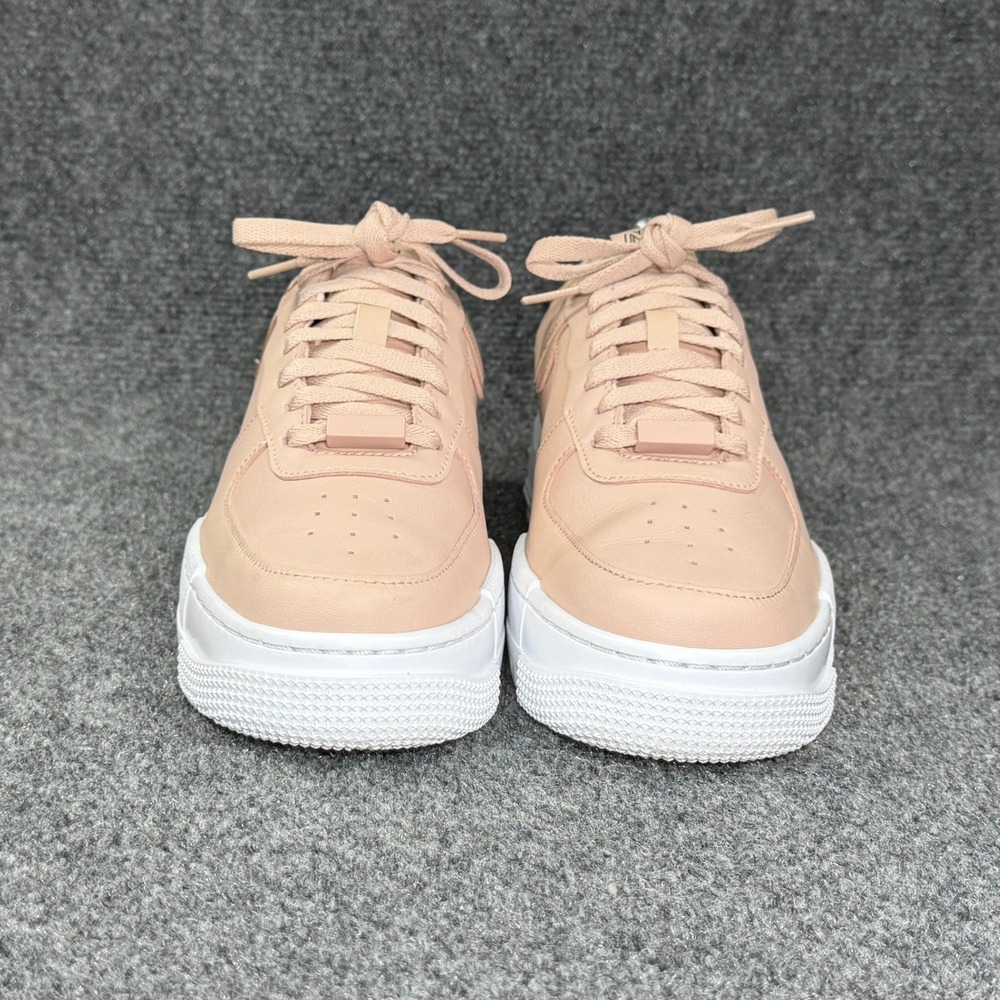 Nike Air Force 1 Low Pixel Sneaker Womens 8.5 Pixel Particle Beige Platform Shoe - Picture 2 of 12